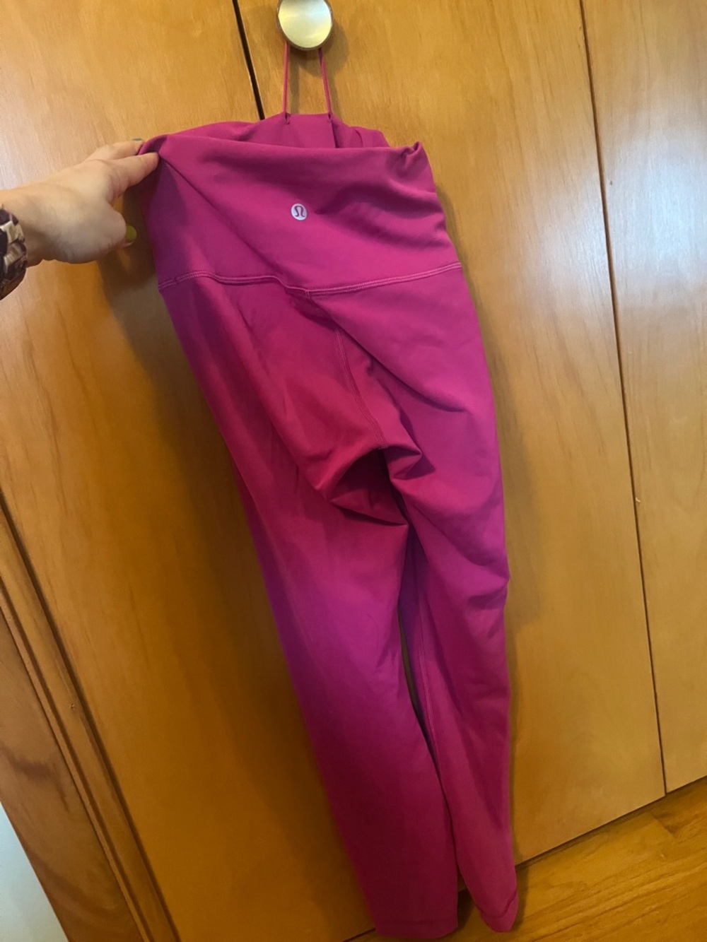 lululemon athletica Magenta/Pink High-Rise Leggings